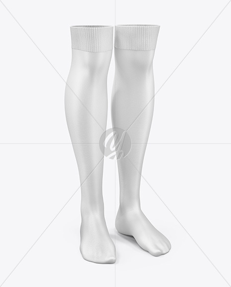 Two Long Socks Mockup