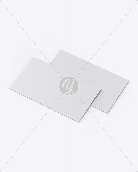 Two Business Cards Mockup