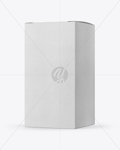 Kraft Paper Box Mockup