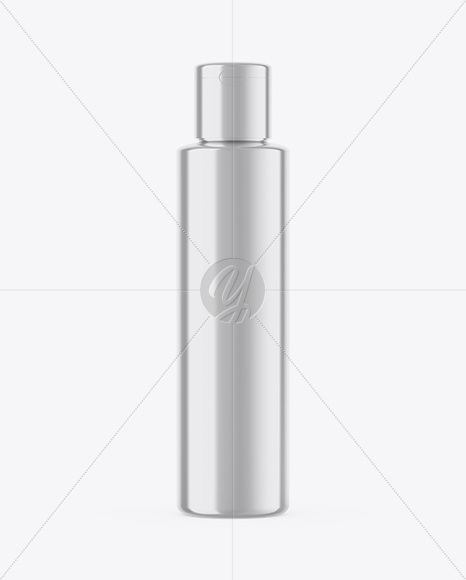 Metallic Cosmetic Bottle Mockup Metallic Cosmetic Bottle Mockup