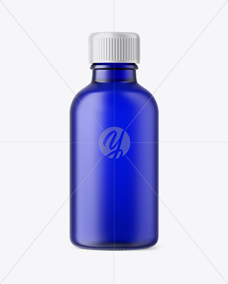 50ml Frosted Blue Glass 小osmetic Bottle 50ml Frosted Blue Glass 小osmetic Bottle