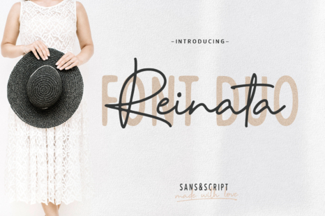 Reinata Font Duo - Brushscript