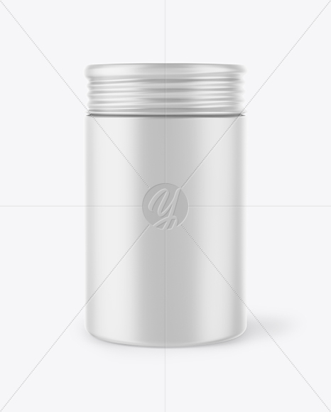 Matte Storage Jar Mockup