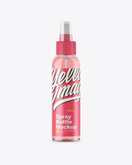 Plastic Spray Bottle Mockup - Plastic+Spray+Bottle+Label+Mockup+Mediamodifier