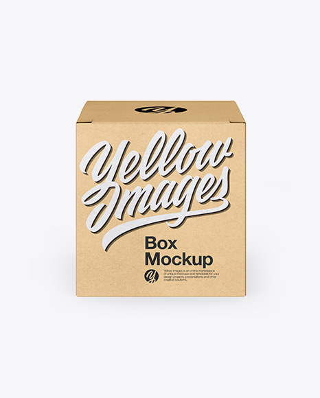 Kraft Box Mockup