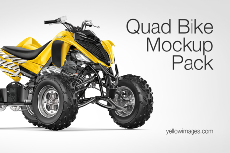 Quad Bike Mockup Pack - Bike