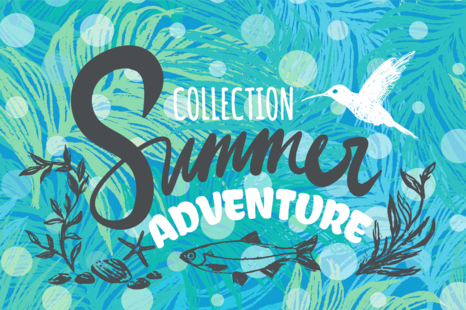 Summer Adventure Patterns - Tropical bird