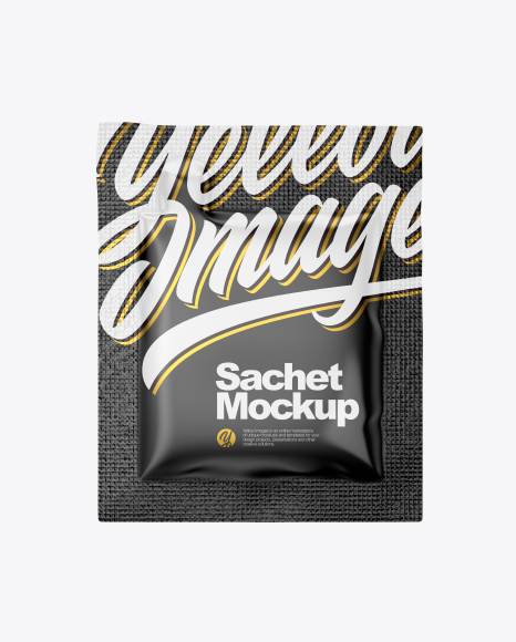 Matte Sachet Mockup