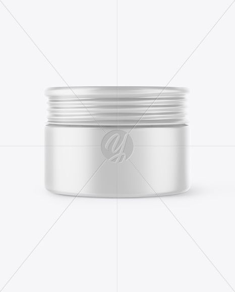 Matte Storage Jar Mockup