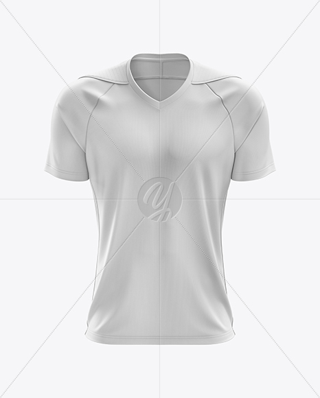 Men’s Soccer Jersey mockup (Front View)