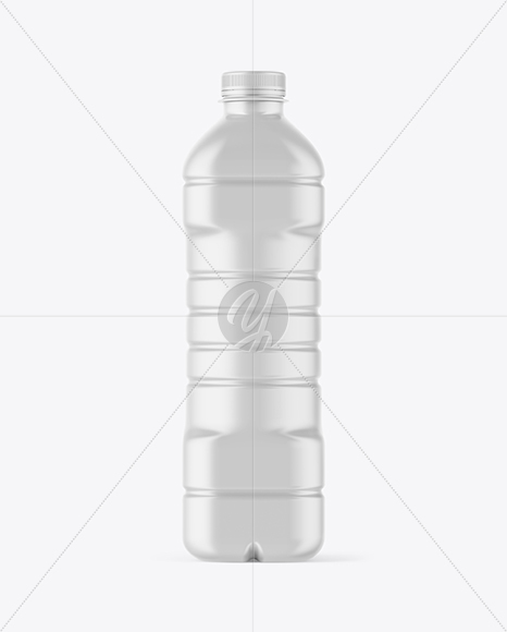 Matte Plastic Bottle Mockup