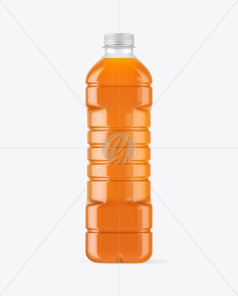 Juice Plastic Bottle Mockup