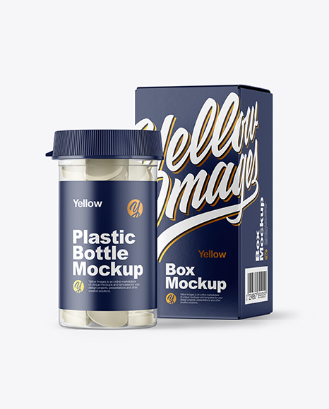 Clear Pills Bottle with Box Mockup - Download+Psd+Mockup+Healthcare+Medicine+Mockup+Package+Packaging+Packaging+Mockup+Paper+Pill+...