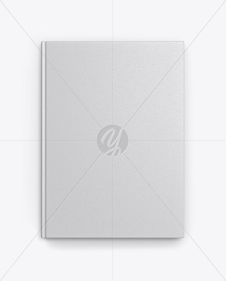 Hardcover Book w/ Leather Cover Mockup