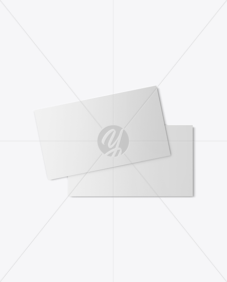 Two Business Cards Mockup