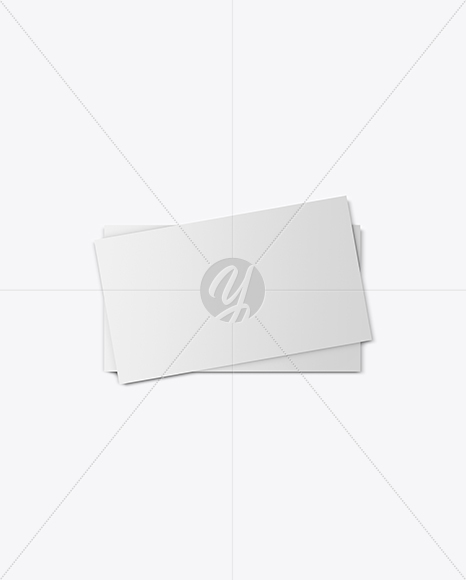 Two Business Cards Mockup