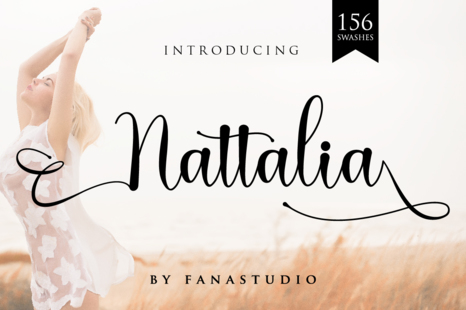Nattalia Script - Casual script