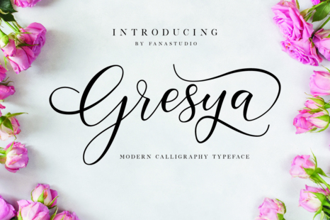 Gresya Script - Casual script