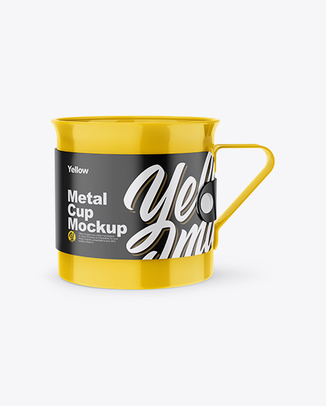 Glossy Cup Mockup