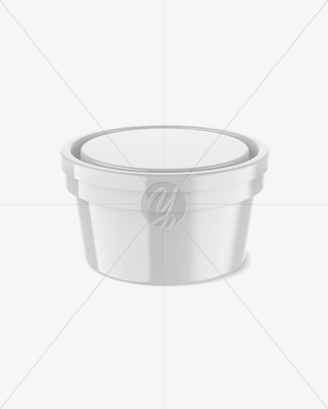 Glossy Sauce Jar Mockup