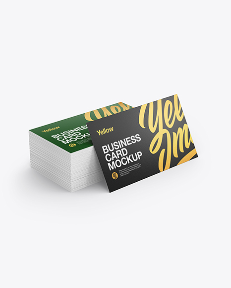 Stack of Business Cards Mockup - Premium+PSD+|+Stationery+mockup+stacked+business+card+in+...