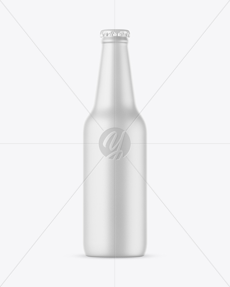 Ceramic Beer Bottle Mockup