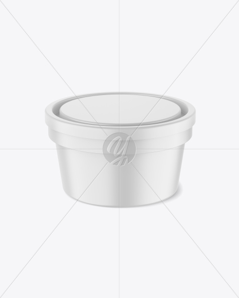 Matte Sauce Jar Mockup