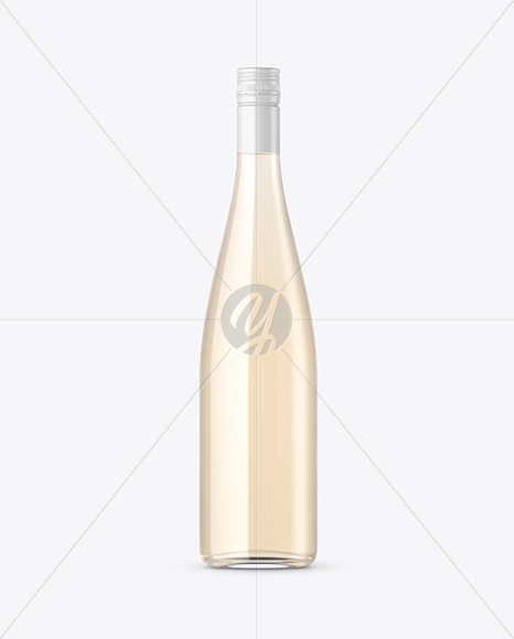 White Wine Bottle Mockup