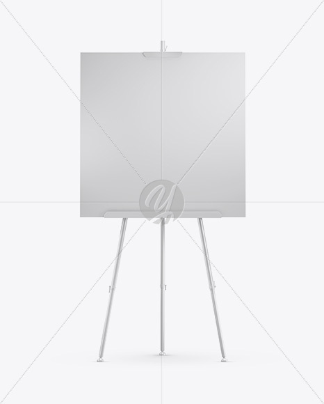 Glossy Easel Mockup