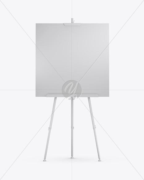 Matte Easel Mockup