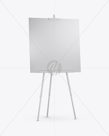 Matte Easel Mockup