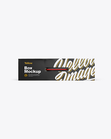 Glossy Paper Box Mockup