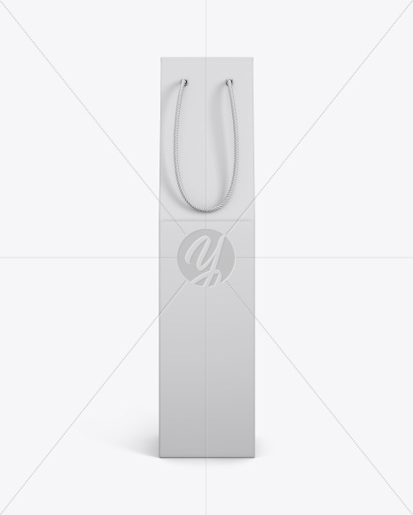 Matte Wine Bag Mockup