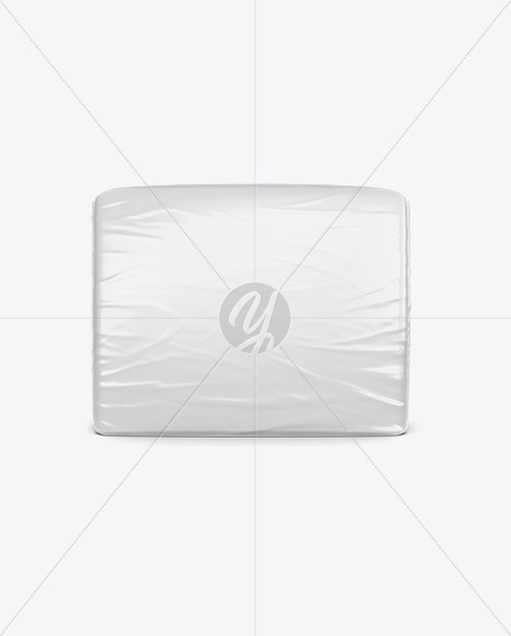 Diapers Pack Mockup - Front View