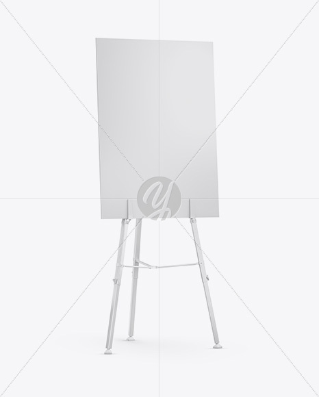 Glossy Easel Mockup