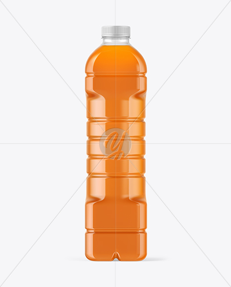 Juice Plastic Bottle Mockup