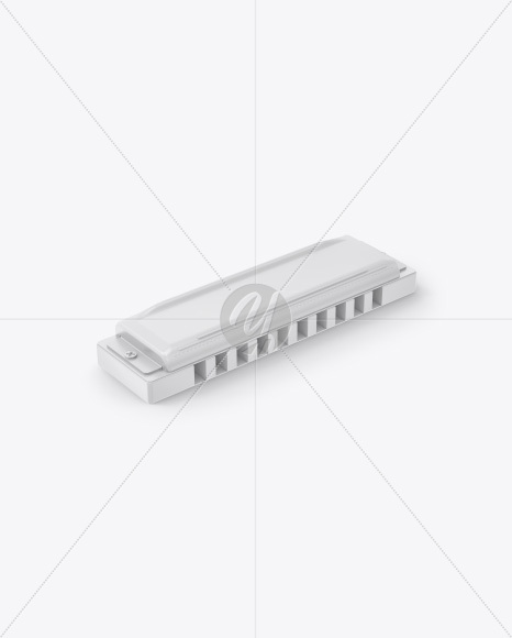 Matte Harmonica Mockup