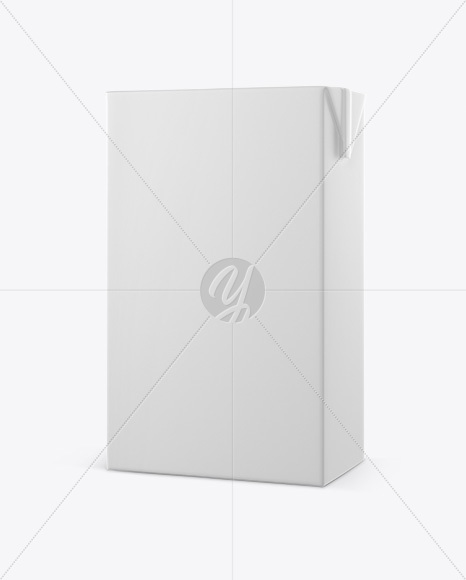 Carton Pack Mockup - Half side view