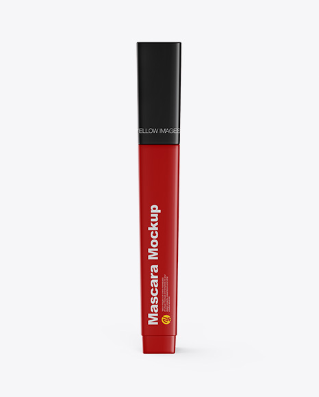 Matte Mascara Tube Mockup - Makeup mockup