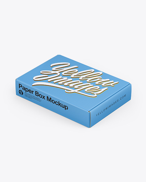Paper Box Mockup Paper Box Mockup