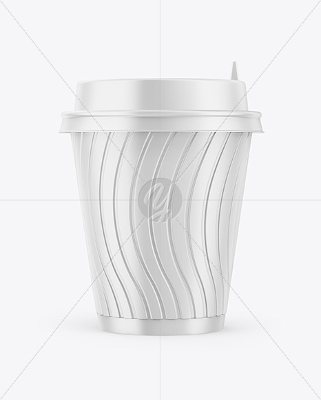 Matte Coffee Cup Mockup