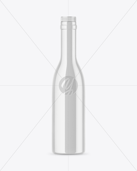 Glossy Bottle Mockup