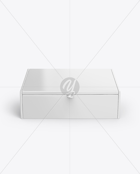 Glossy Paper Box Mockup