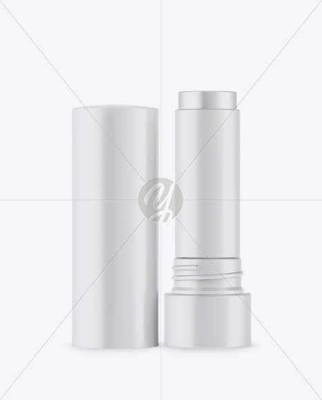 Matte Lip Balm Tube Mockup