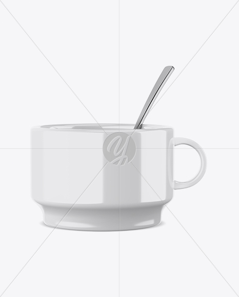 Glossy Mug Mockup