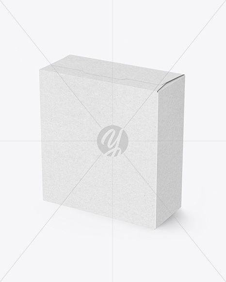 Kraft Paper Box Mockup