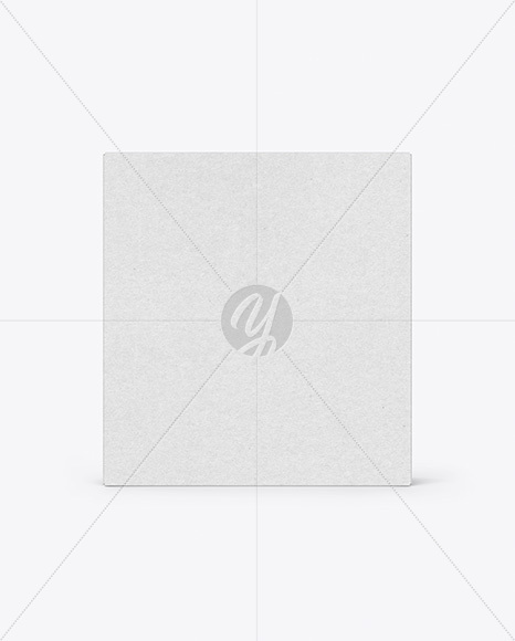 Kraft Paper Box Mockup