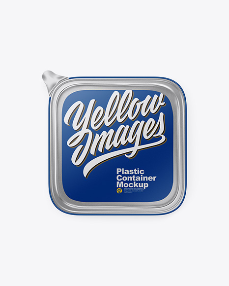 Plastic Container Mockup