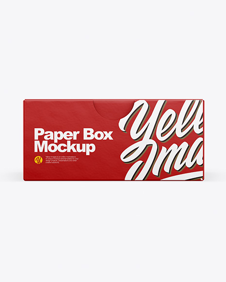 Paper Box Mockup