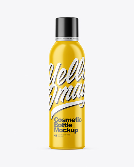 Glossy Cosmetic Bottle Mockup - Bottle mockup